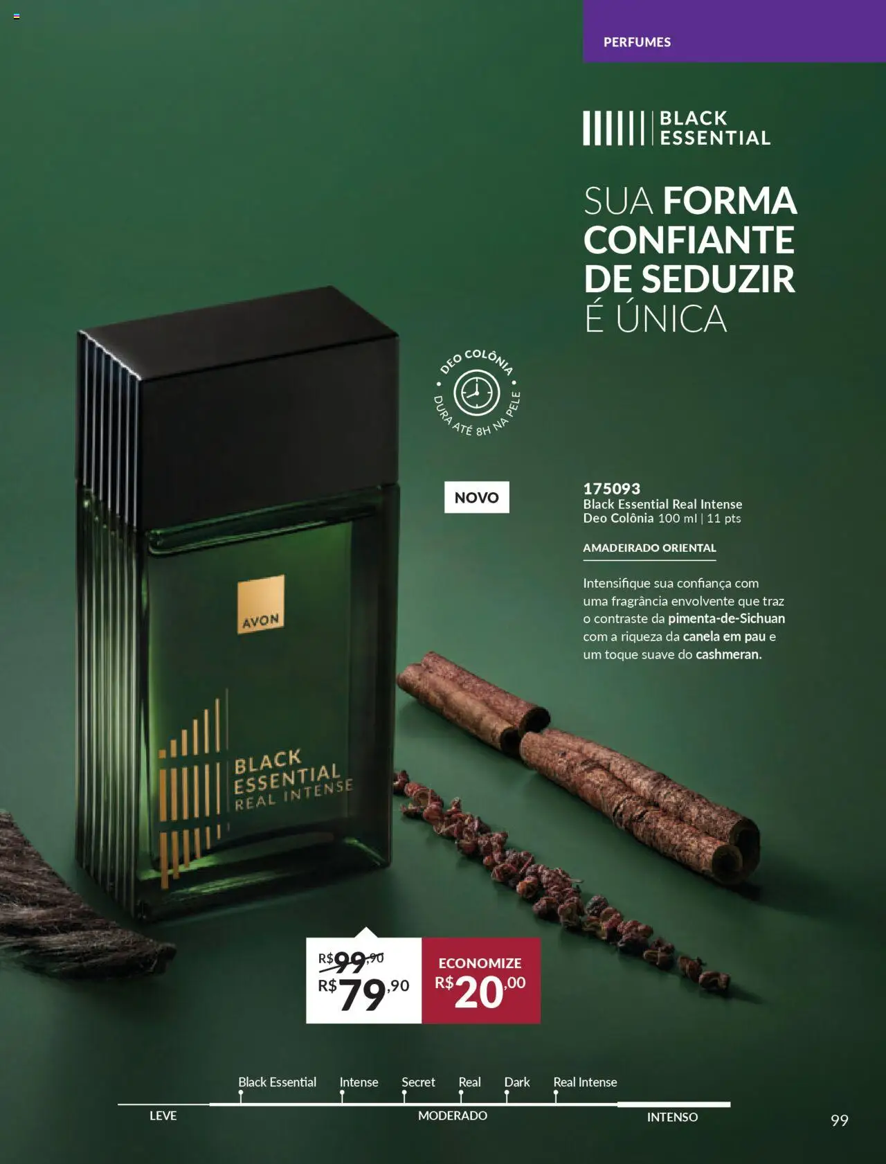 Avon Folheto - válido de 13.08.2025 | Página: 99 | Produtos: Fragrância, Perfumes, Canela