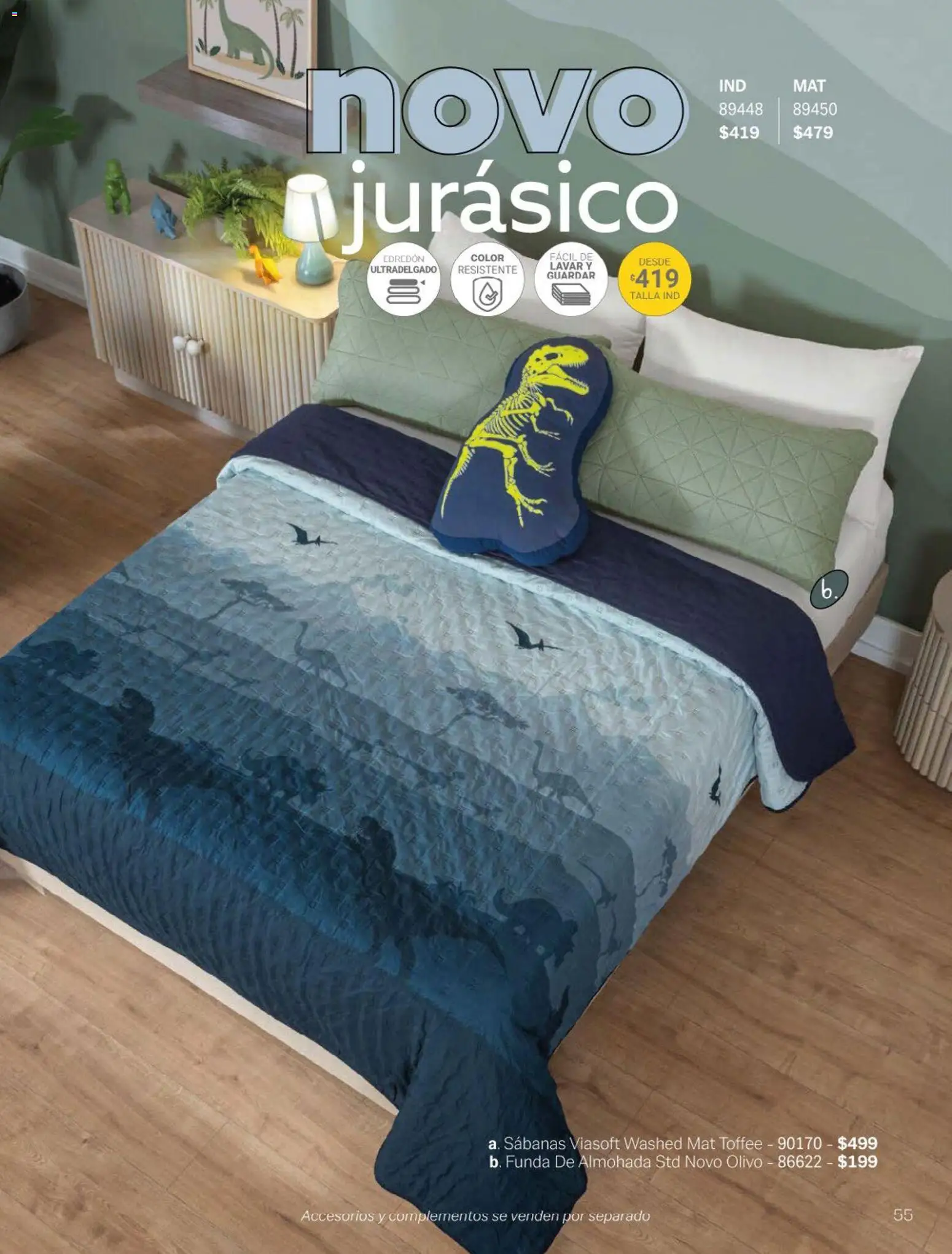 Nuevas ofertas de Vianney válidas en toda la República Mexicana desde el 23.01.2026. ¡Encuentra las mejores ofertas en Vianney catálogo Chavos! | Página: 57 | Productos: Funda, Funda de almohada, Almohada, Sabanas