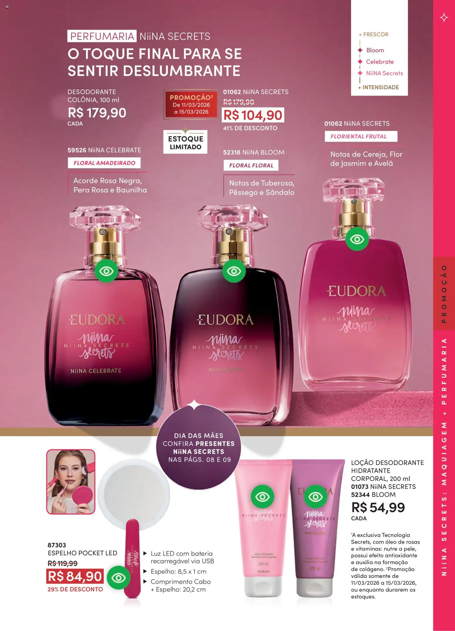 Eudora - Revista 5/2026 de 11/03/2026 ? Não perca as melhores promoções! | Brasil