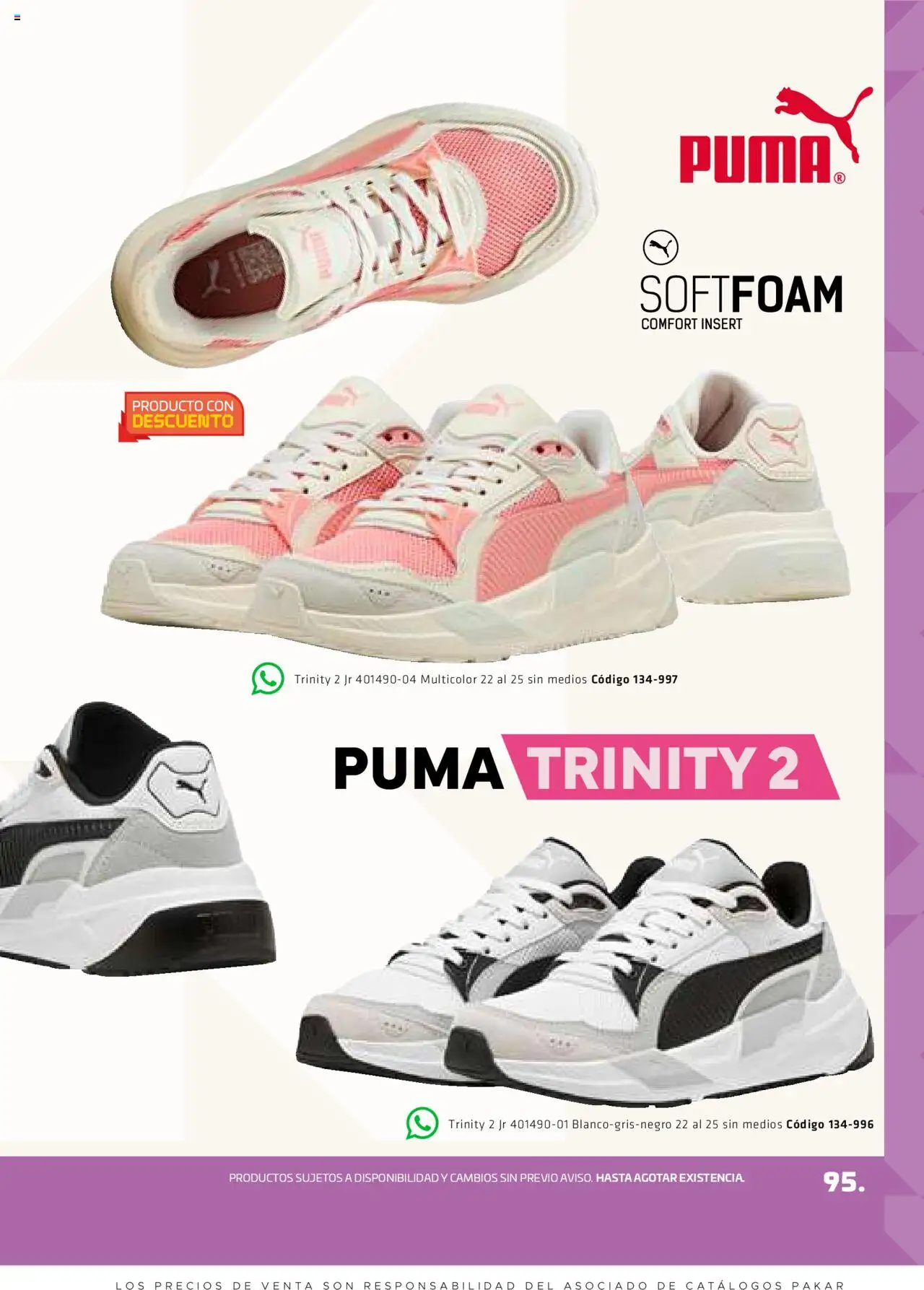 Nuevas ofertas de SC Pakar válidas en toda la República Mexicana desde el 29.08.2025. ¡Encuentra las mejores ofertas en SC Pakar - Catálogo Otoño Women! | Página: 95