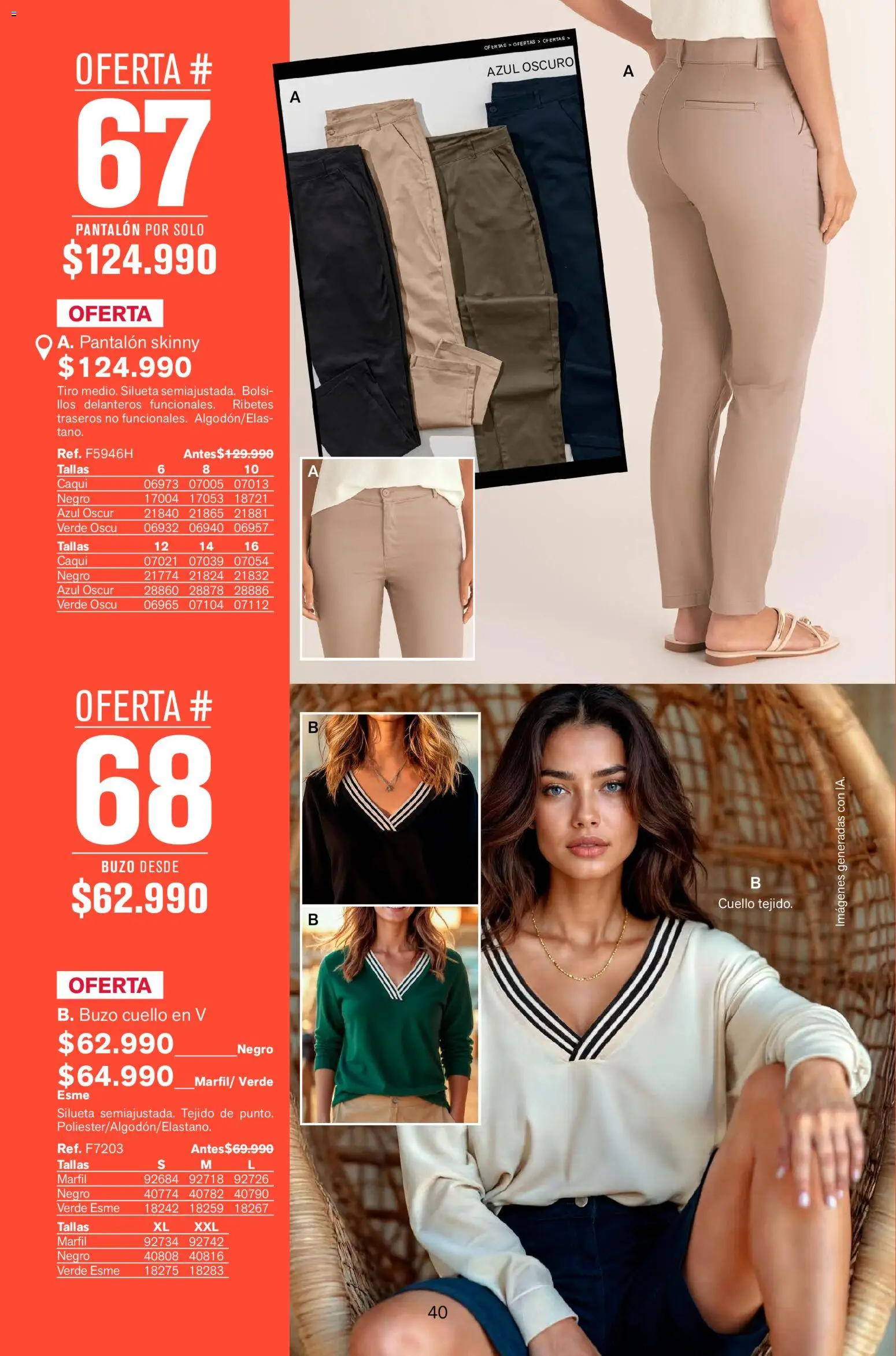 Leonisa revista - valida desde el 02.01.2026 | Página: 40 | Productos: Buzo, Cuello