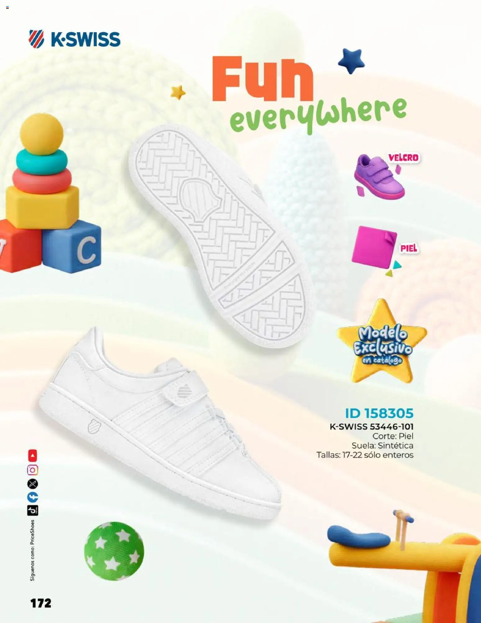 Nuevas ofertas de Price Shoes válidas en toda la República Mexicana desde el 27.10.2025. ¡Encuentra las mejores ofertas en Price Shoes catálogo Kids todo en uno! | Página: 172