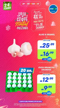 Encarte Prezunic - Pré-Visualização do folheto da loja Prezunic, válido de 02.12.2025