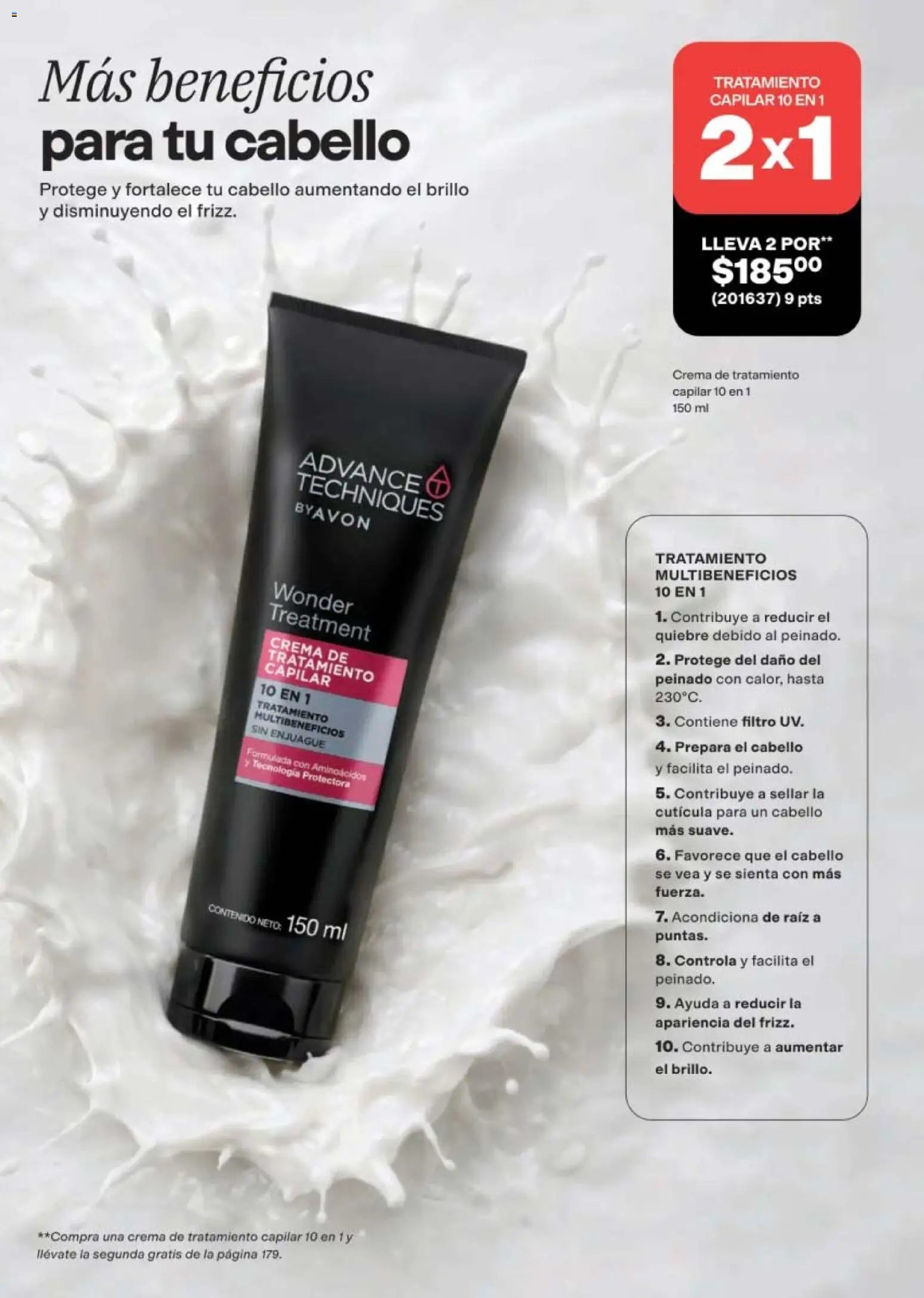 Nuevas ofertas de AVON válidas en toda la República Mexicana desde el 24.04.2026. ¡Encuentra las mejores ofertas en AVON campaña 7 2026! | Página: 179 | Productos: Crema, Brillo
