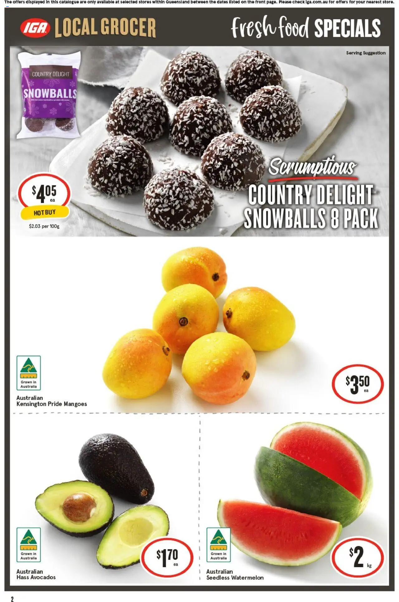 IGA catalogue - valid from 22.10.2025 | Page: 2 | Products: Watermelon