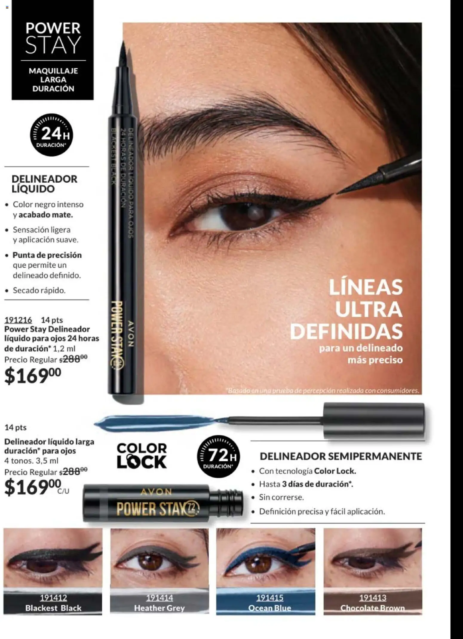 Nuevas ofertas de AVON válidas en toda la República Mexicana desde el 10.01.2026. ¡Encuentra las mejores ofertas en AVON campaña 2 2026! | Página: 92 | Productos: Chocolate, Maquillaje, Delineador