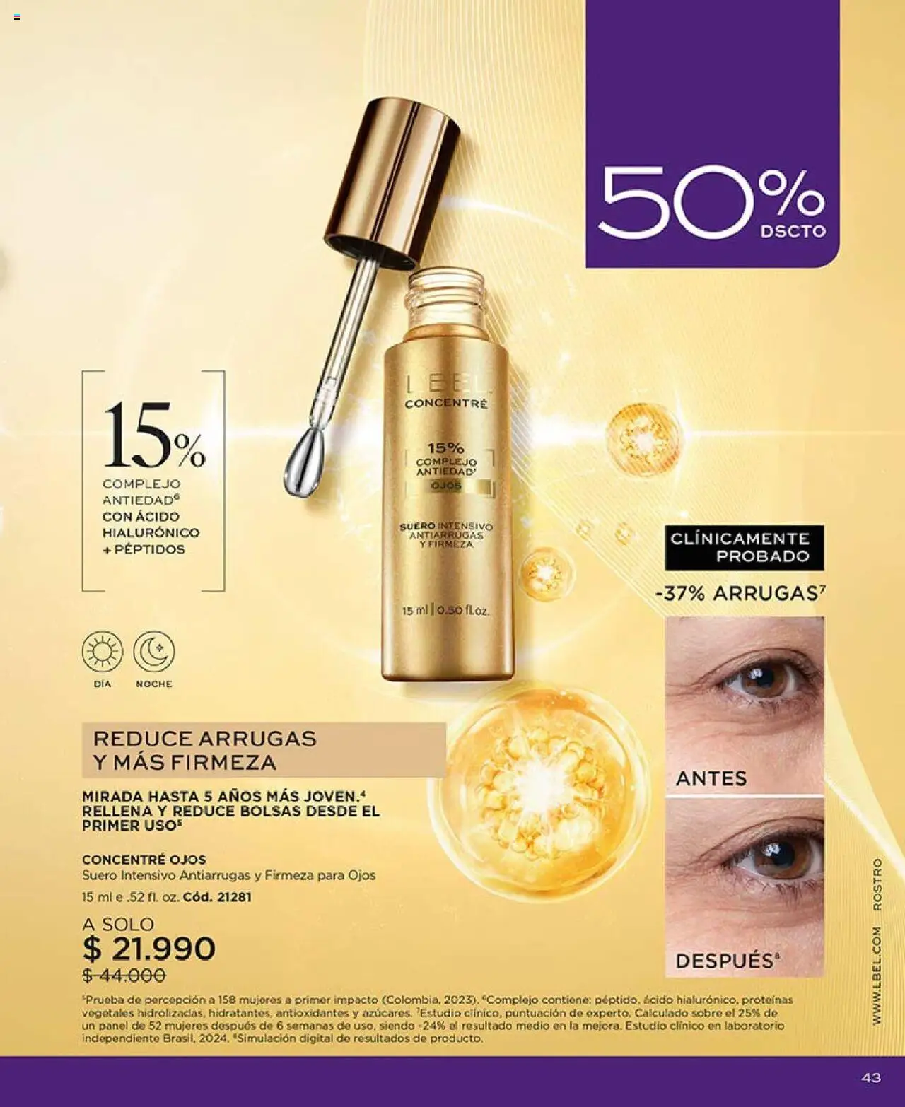 Catálogo L'Bel Campaña 13 │ válido desde el 29.07.2025 | Página: 43 | Productos: Sobre