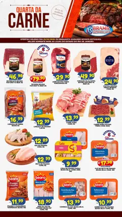 Bramil Supermercados - Ofertas Quarta da Carne - Pré-Visualização do folheto da loja Bramil Supermercados, válido de 25.02.2026