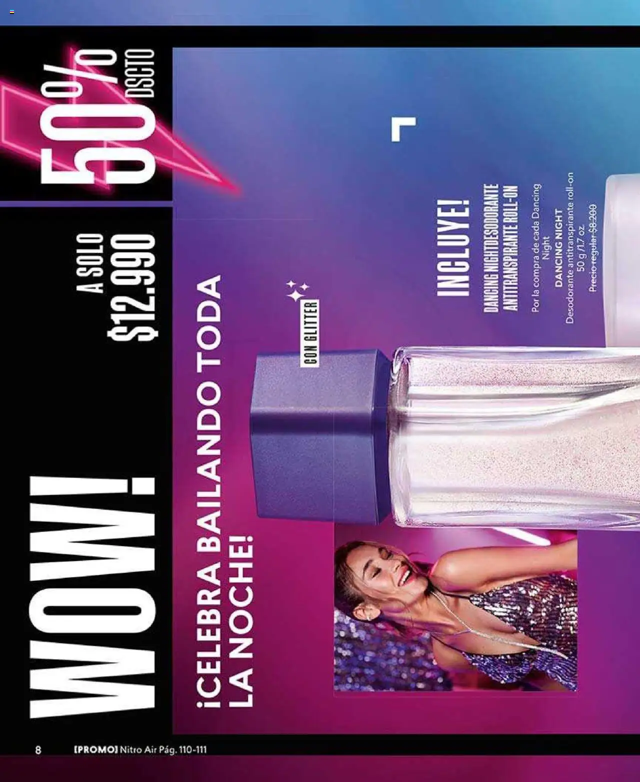 Catálogo CyZone Campaña 10 │ válido desde el 02.06.2025 | Página: 8 | Productos: Glitter, Desodorante, Antitranspirante