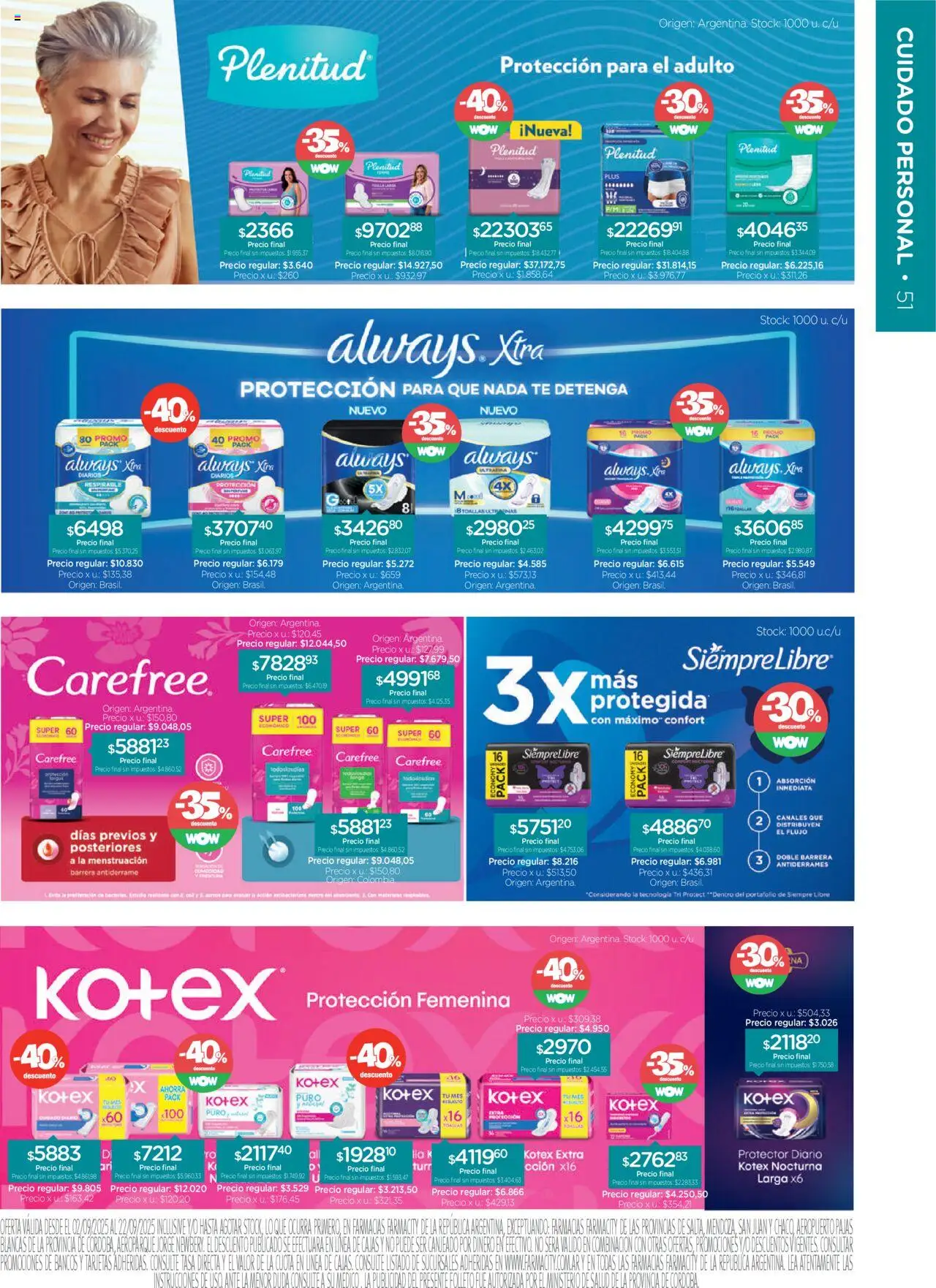 Farmacity catálogo │ válido desde el 02.09.2025 | Página: 51