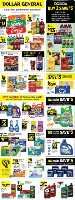 Preview of Dollar General weekly ads valid from 11.01.2026