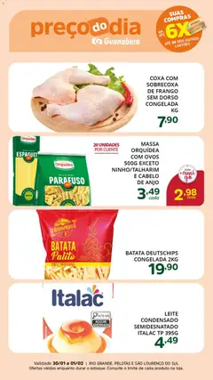Supermercado Guanabara - Ofertas da semana - Pré-Visualização do folheto da loja Supermercado Guanabara, válido de 30.01.2026