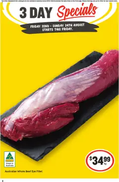 Preview of IGA 3 Day Specials VIC - valid from 22.08.2025