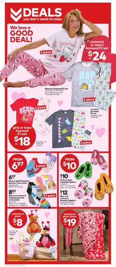 Preview of Boys or girls licensed quarter crew socks, Assorted, 4-8 #1607679/1607034 from shop Giant Tiger valid from 04.02.2026 | Page: 5 | Products: Slippers, Shoes, Socks