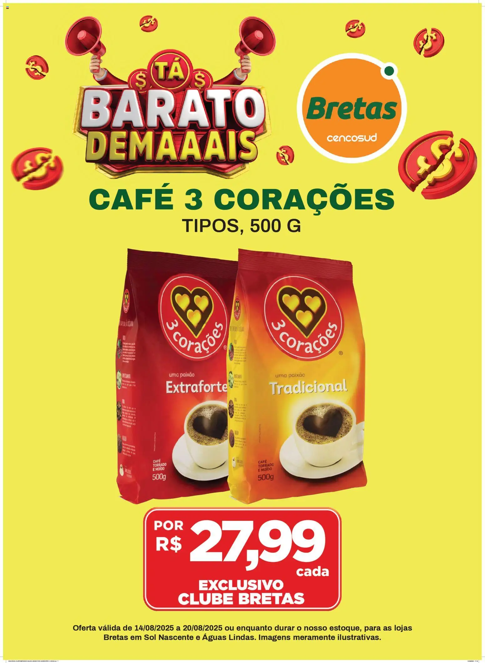 Bretas Folheto - válido de 14.02.2026 | Página: 7 | Produtos: Café