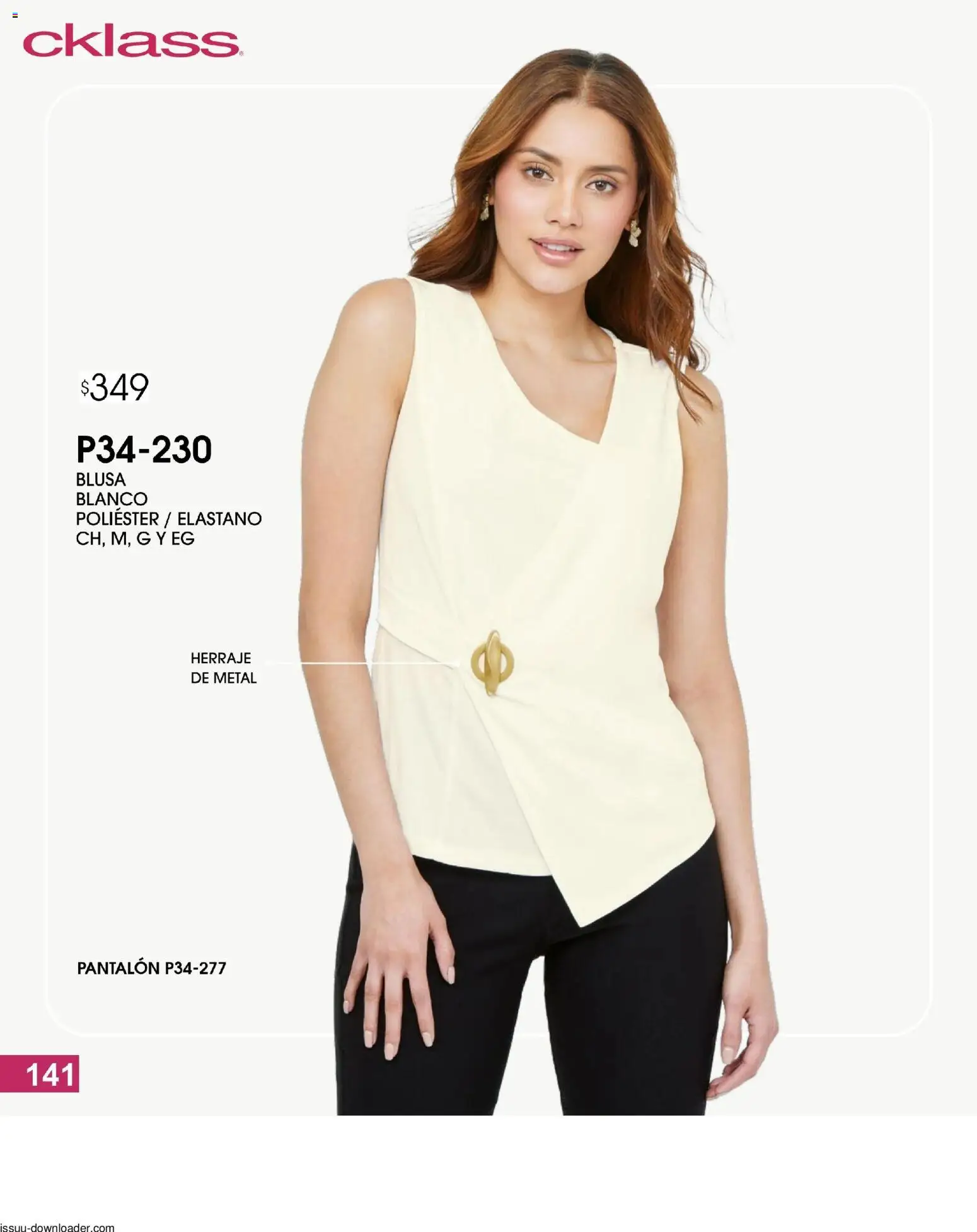 Nuevas ofertas de Cklass válidas en toda la República Mexicana desde el 06.02.2026. ¡Encuentra las mejores ofertas en Cklass catálogo Especial Fashionline! | Página: 142 | Productos: Blusa