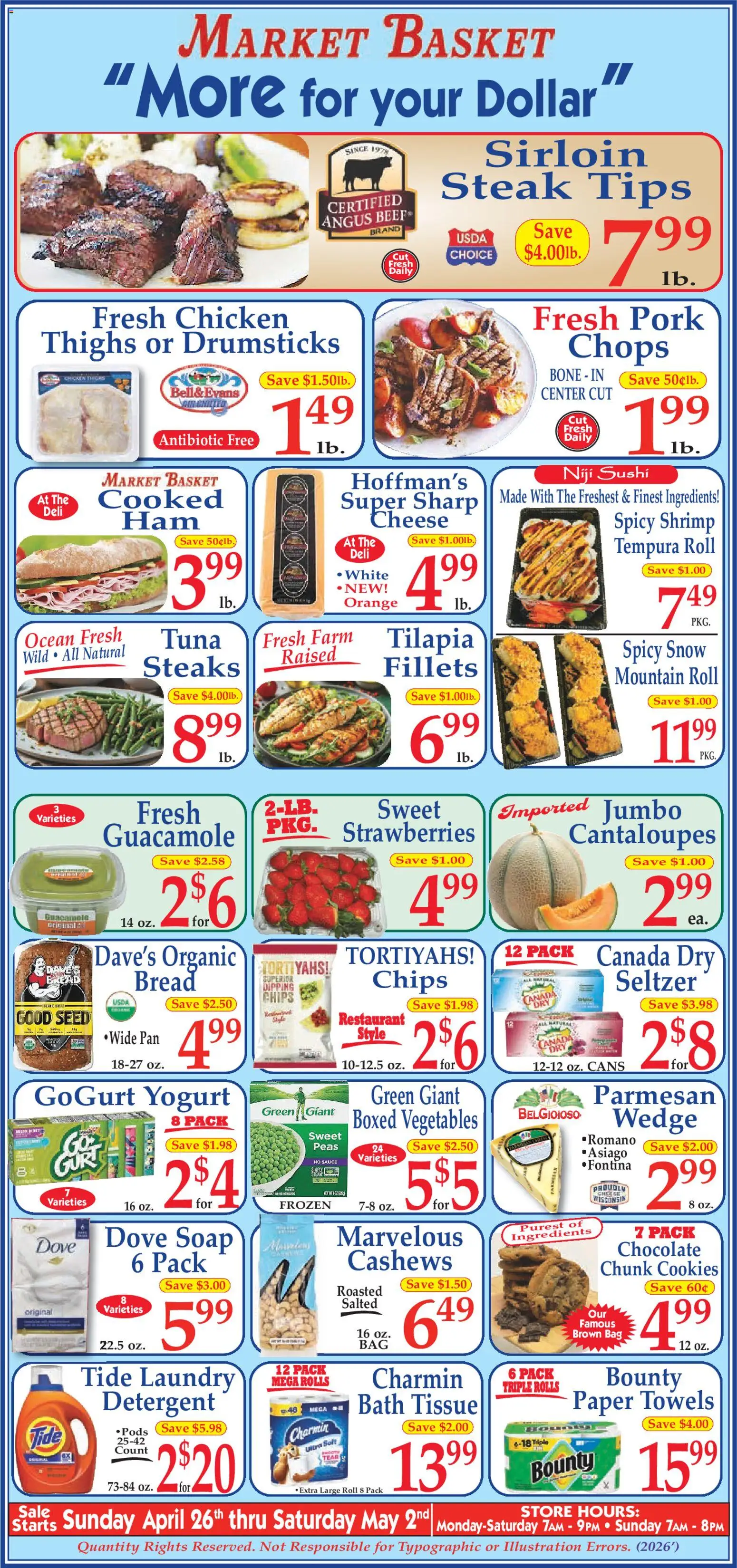 Market Basket Ad - valid from 26.04.2026 | Page: 1