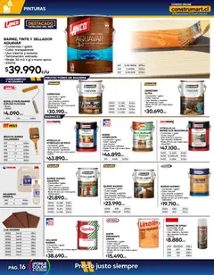 Construmart Ofertas válido desde el 01.03.2026 | Página: 16 | Productos: Espuma, Nuez, Café, Aceite