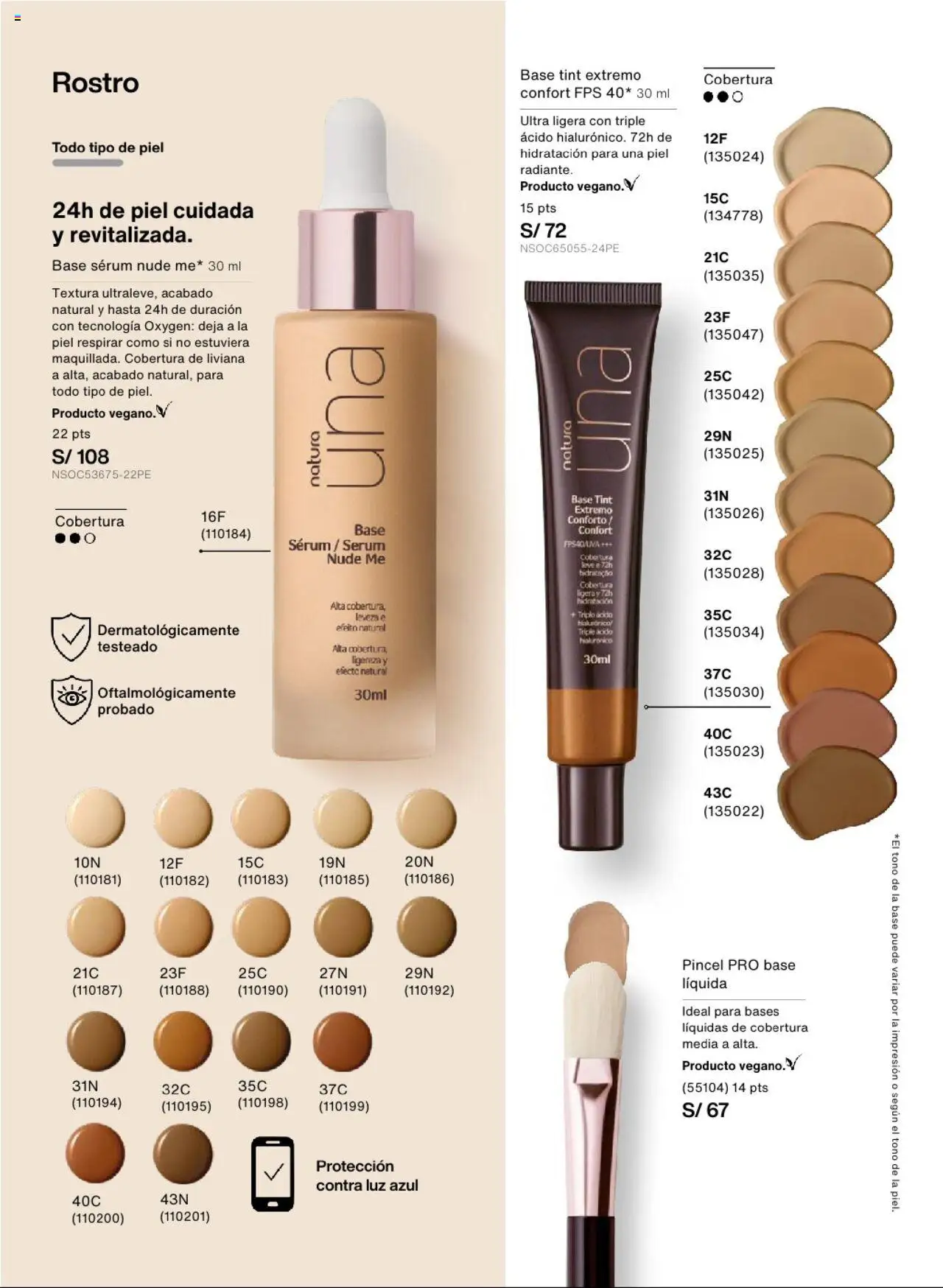 Catálogo Natura válido desde 03.09.2025 | Página: 56 | Productos: Pincel