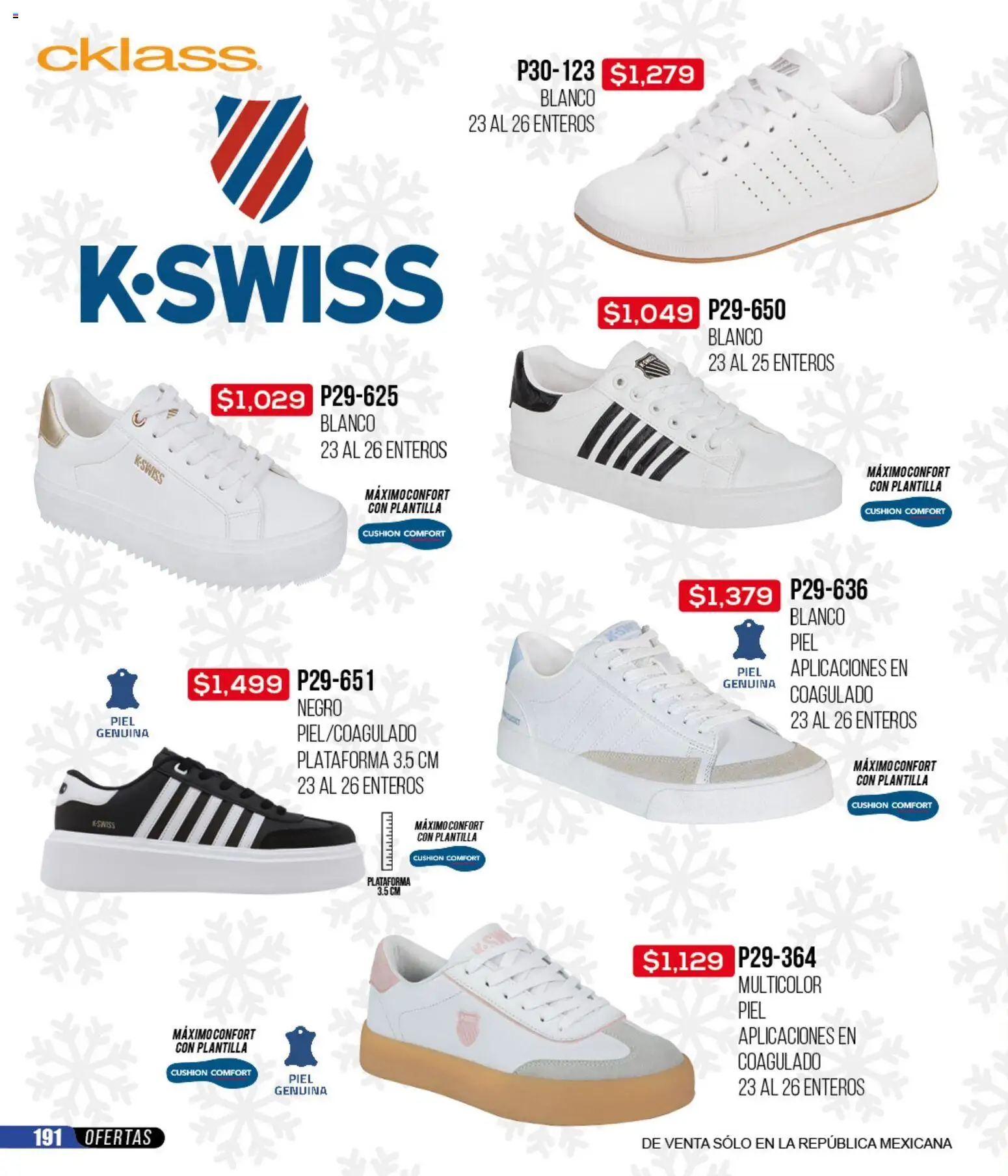 Nuevas ofertas de Cklass válidas en toda la República Mexicana desde el 12.01.2026. ¡Encuentra las mejores ofertas en Cklass catálogo Mega Ofertas Ropa! | Página: 355