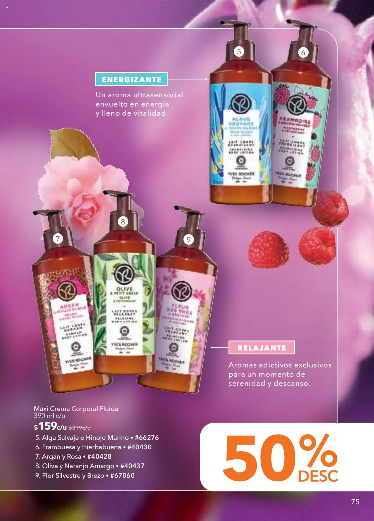 Nuevas ofertas de Yves Rocher válidas en toda la República Mexicana desde el 05.08.2025. ¡Encuentra las mejores ofertas en Yves Rocher - Campaña 11 2025! | Página: 77 | Productos: Crema, Hinojo, Crema corporal
