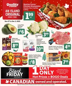 Preview of Quality Foods - Black Friday  from shop Quality Foods valid from 27.11.2025