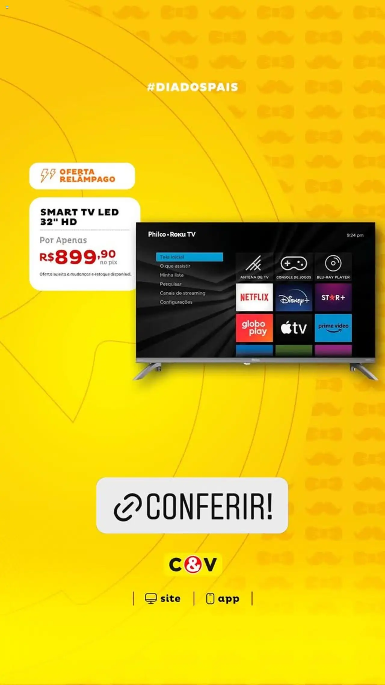 Casa e Video Folheto - válido de 06.08.2025 | Página: 2 | Produtos: smart TV, Tela, Tv, Vídeo