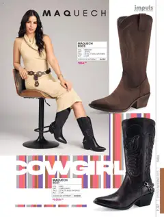 Vista previa de Impuls catálogo Dama Otoño-Invierno 2025, nuevo folleto de la tienda, válido en México a partir del 07.07.2025 | Página: 229 | Productos: Zapatos, Vino