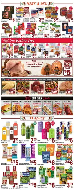 Preview of Jewel Osco weekly ads valid from 05.11.2025 | Page: 3 | Products: Spinach, Ham, Pork, Beet
