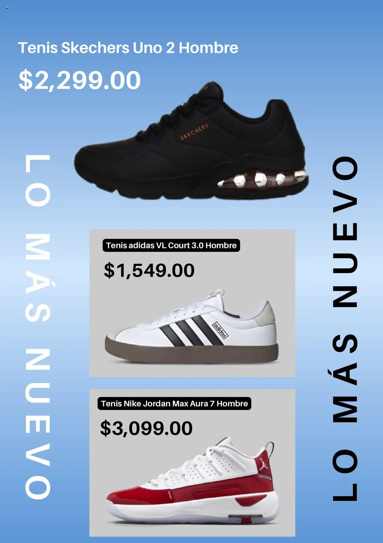 Nuevas ofertas de Dportenis válidas en toda la República Mexicana desde el 19.08.2025. ¡Encuentra las mejores ofertas en Dportenis catálogo! | Página: 2 | Productos: Tenis