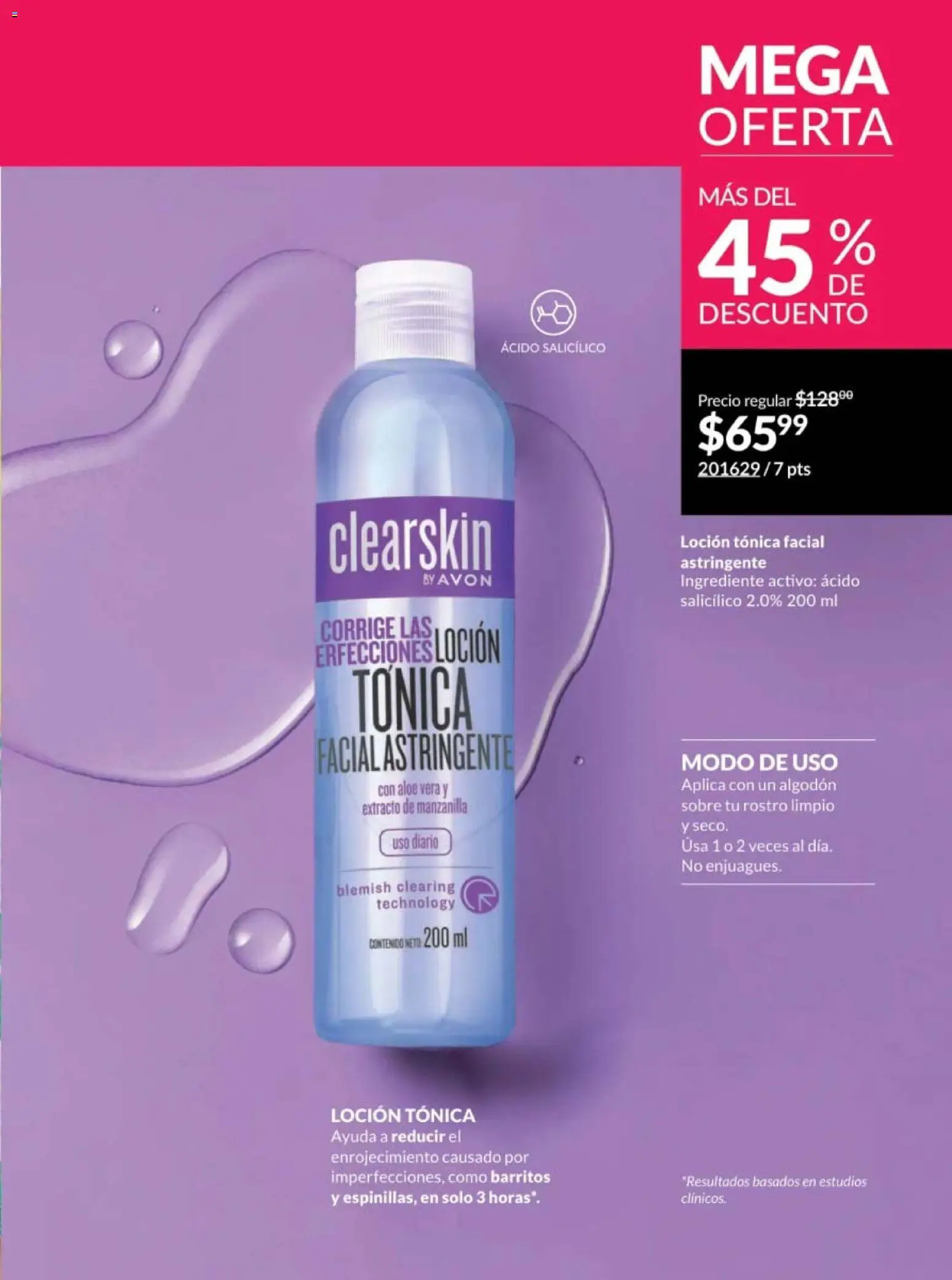 Nuevas ofertas de AVON válidas en toda la República Mexicana desde el 07.11.2025. ¡Encuentra las mejores ofertas en AVON campaña 17 2025! | Página: 171 | Productos: Loción, Toner, Algodón, Sobre