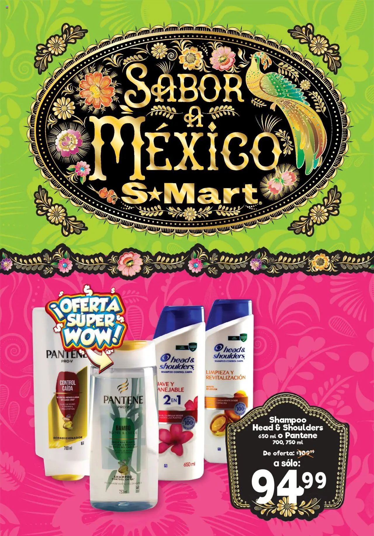 Nuevas ofertas de S-Mart válidas en toda la República Mexicana desde el 09.09.2025. ¡Encuentra las mejores ofertas en S-Mart - Folleto! | Página: 3 | Productos: Aceite, Acondicionador