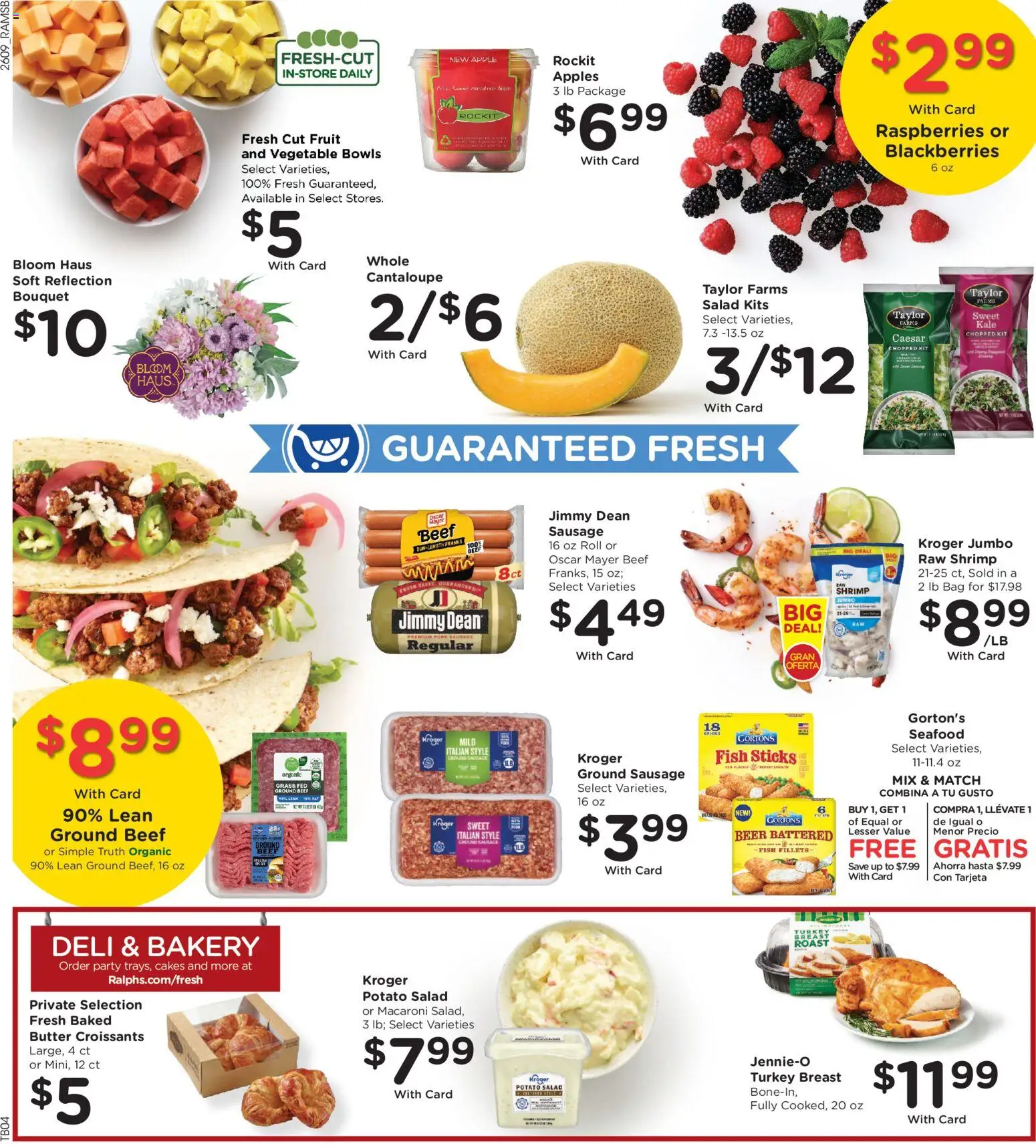 Ralphs Weekly Ad - valid from 01.04.2026 | Page: 12 | Products: Beer, Apples, Fish, Beef