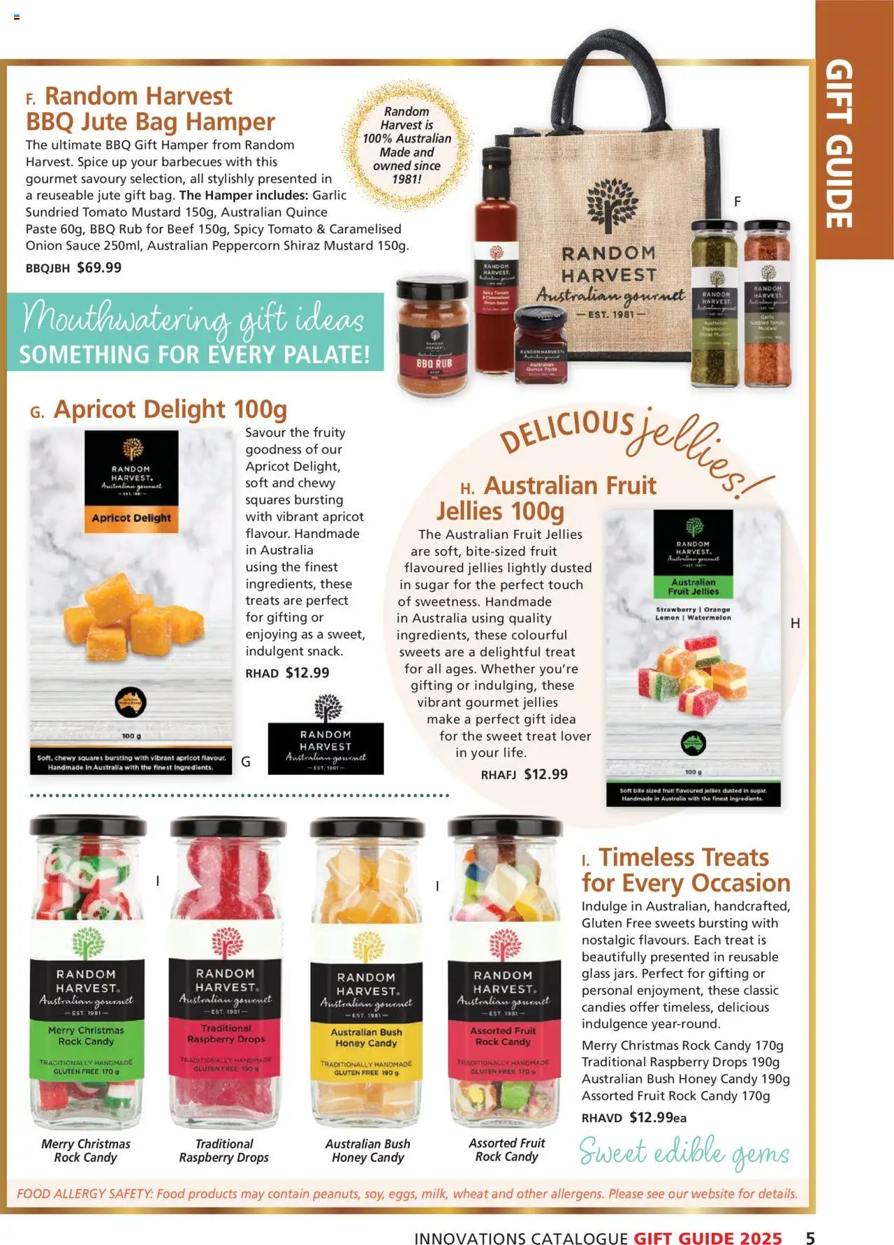 Innovations catalogue - valid from 22.10.2025 | Page: 5 | Products: Mustard, Garlic, Wheat, Allergy