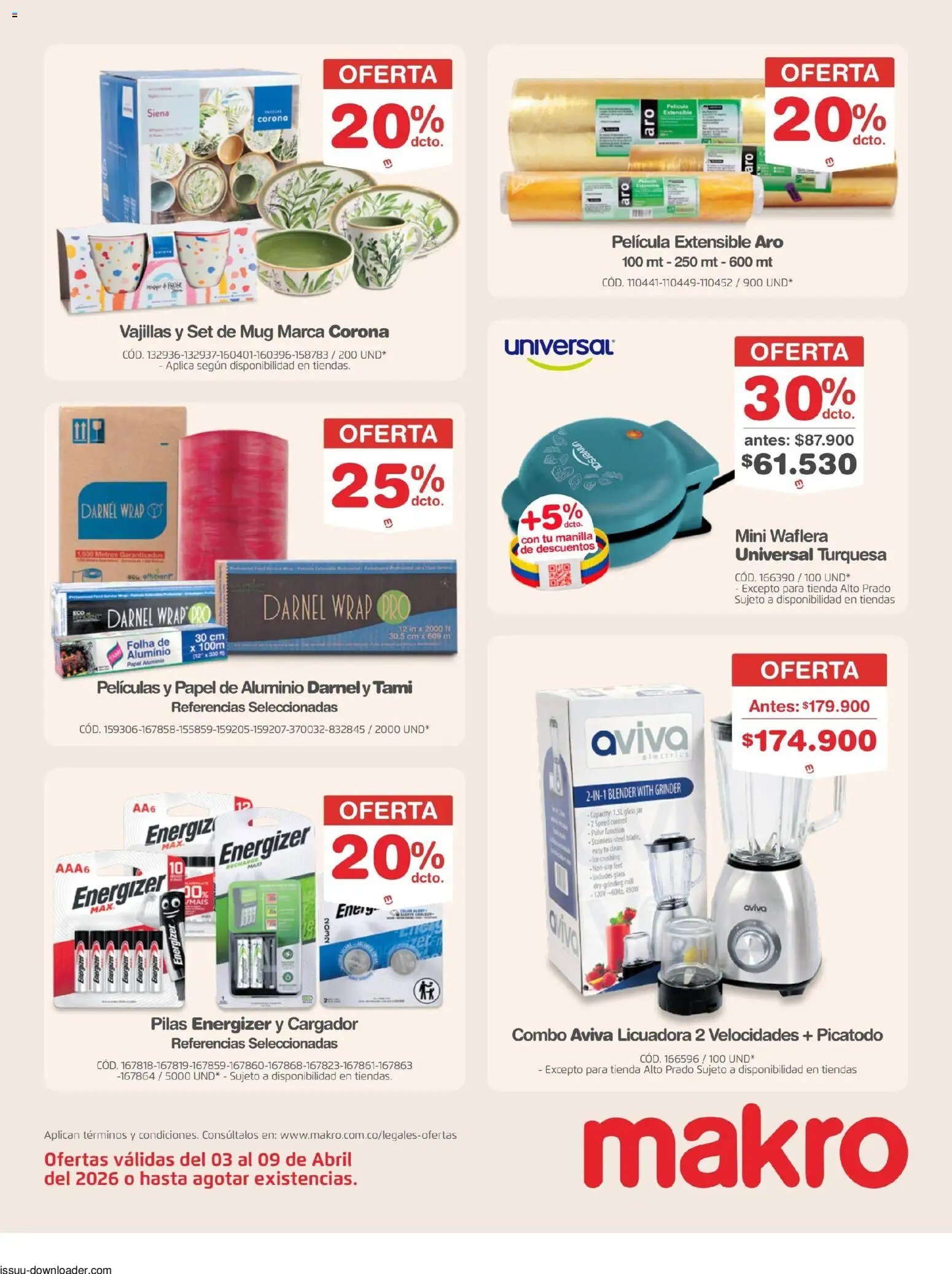 Makro revista - valida desde el 03.04.2026 | Página: 25