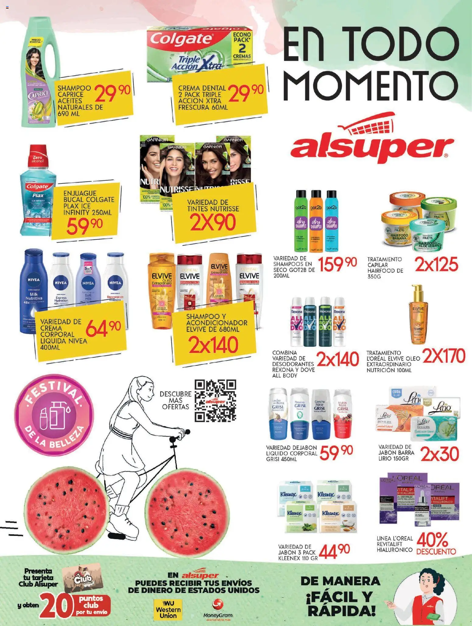 Nuevas ofertas de Alsuper válidas en toda la República Mexicana desde el 11.11.2025. ¡Encuentra las mejores ofertas en Alsuper folleto! | Página: 8 | Productos: Crema, Body, Crema corporal, Jabón