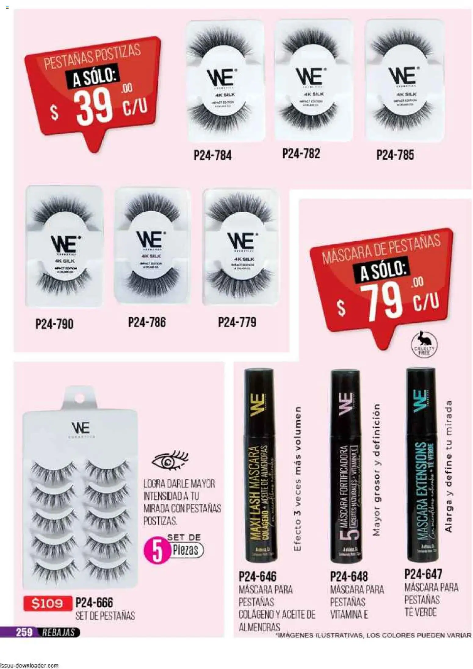 Nuevas ofertas de Cklass válidas en toda la República Mexicana desde el 31.10.2025. ¡Encuentra las mejores ofertas en Cklass catálogo Super Rebajas Ropa! | Página: 262 | Productos: Almendras, Máscara, Té, Pestañas postizas