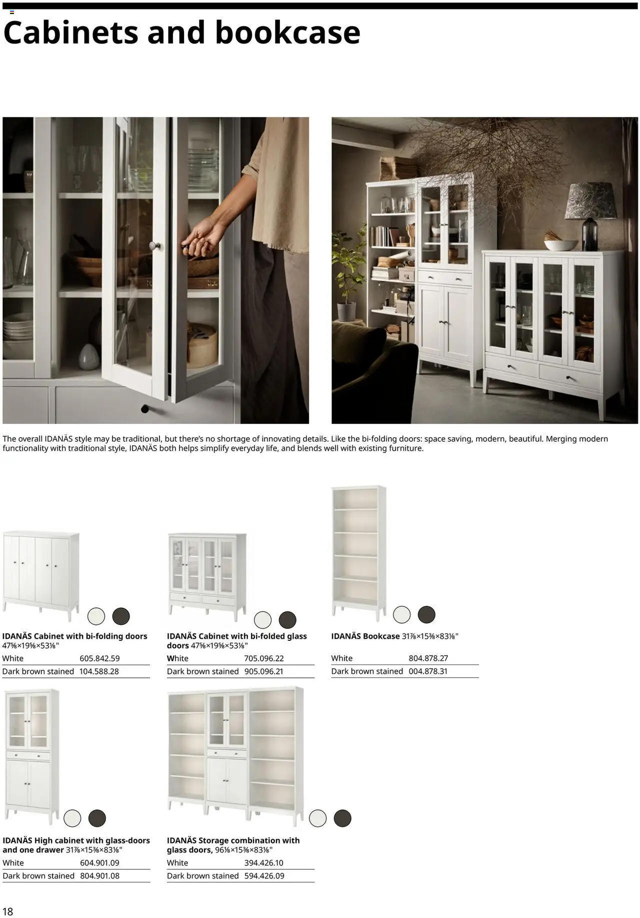 IKEA IDANÄS Series Buying Guide - valid from 01.01.2025 | Page: 18 | Products: Bookcase
