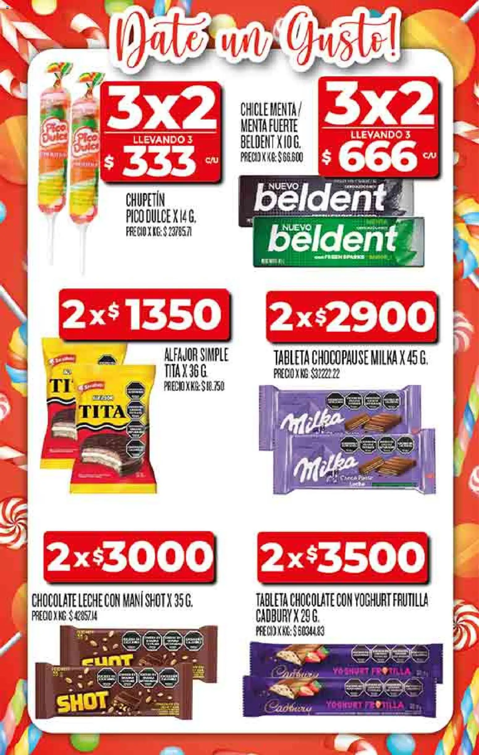 Supermercado DIA Ofertas │ válido desde el 19.11.2025 | Página: 18 | Productos: Tableta, Frutilla, Mani, Chicle