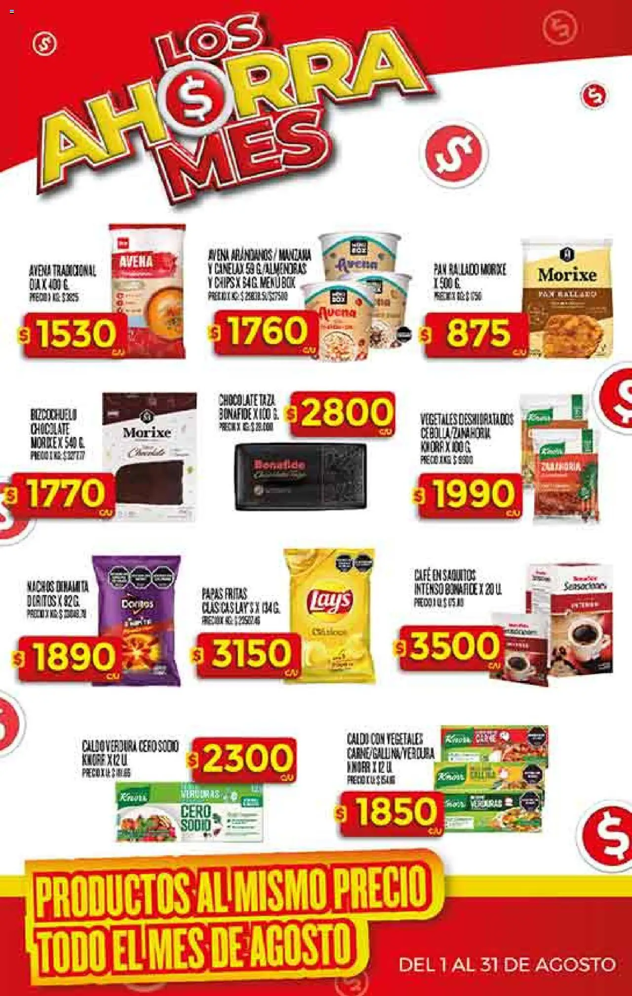 Supermercado DIA Ofertas - Salta y Jujuy │ válido desde el 06.08.2025 | Página: 26 | Productos: Avena, Arándanos, Café, Pan rallado
