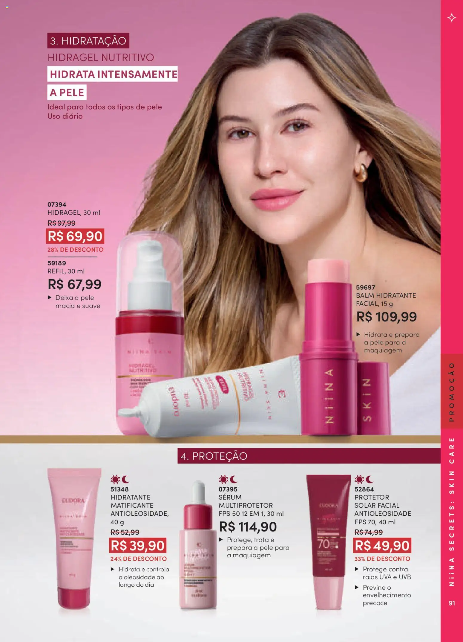 Eudora Folheto - válido de 10.11.2025 | Página: 91 | Produtos: Maquiagem, Sérum