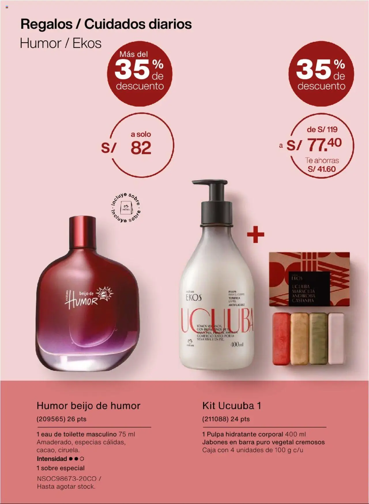 Catálogo Natura válido desde 03.09.2025 | Página: 11 | Productos: Caja, Té, EAU de Toilette
