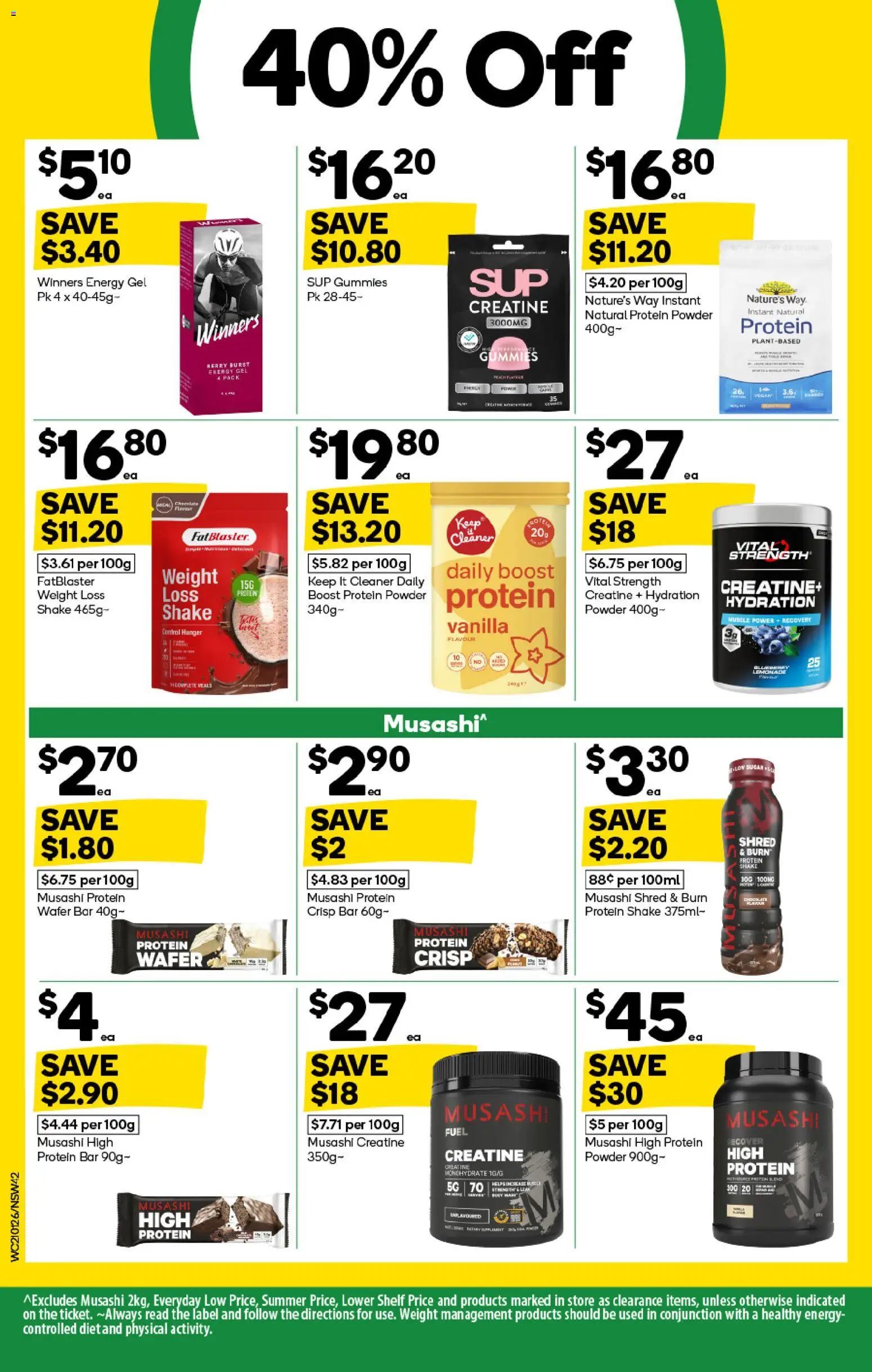 Woolworths catalogue - valid from 21.01.2026 | Page: 42 | Products: Shelf, Powder, Cleaner, Weight loss