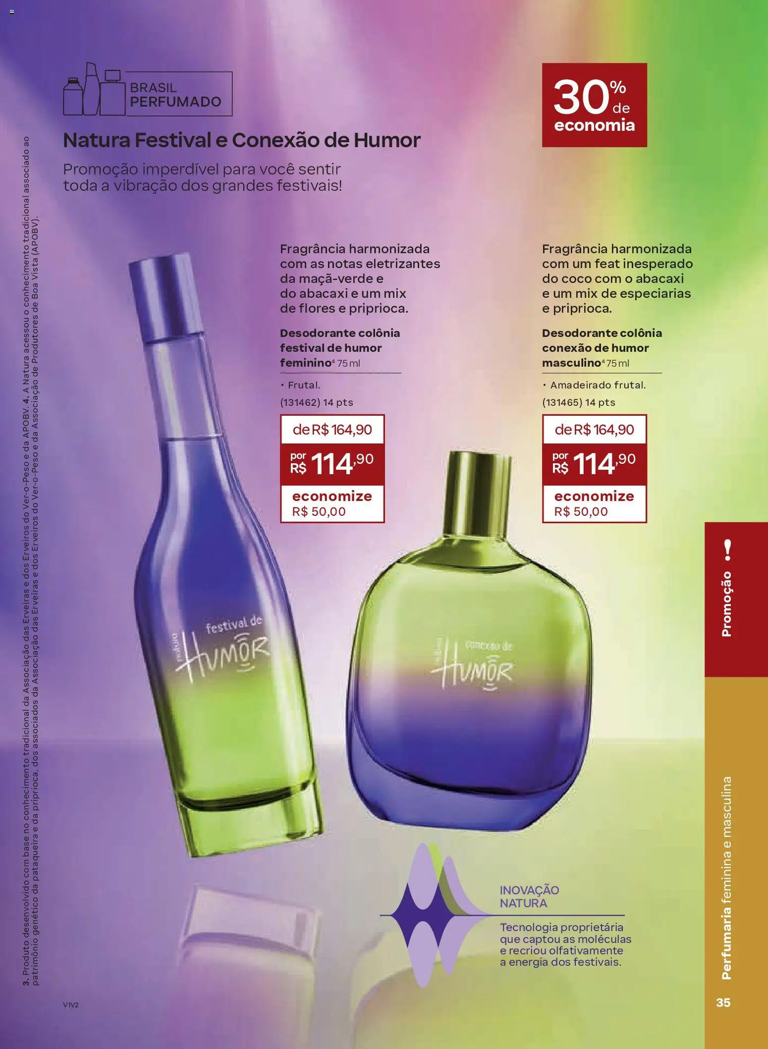 Natura Folheto - válido de 19.02.2026 | Página: 35 | Produtos: Coco, Flores, Base, Abacaxi