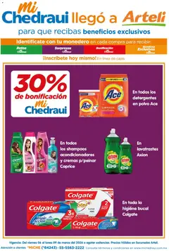 Vista previa de Arteli folleto MiChedraui, nuevo folleto de la tienda, válido en México a partir del 06.03.2026