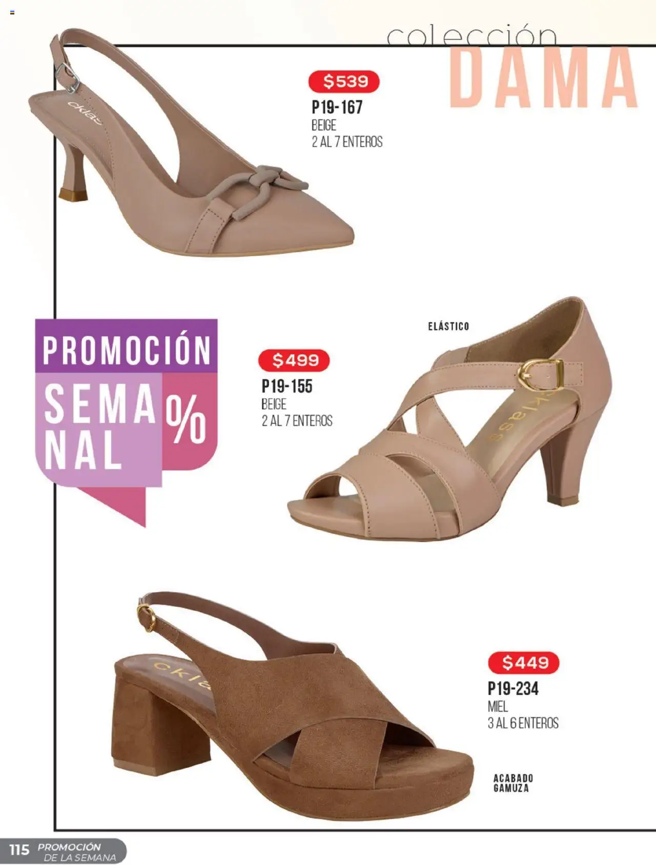 Nuevas ofertas de Cklass válidas en toda la República Mexicana desde el 15.08.2025. ¡Encuentra las mejores ofertas en Cklass - Catálogo Urban Week! | Página: 177 | Productos: Gamuza