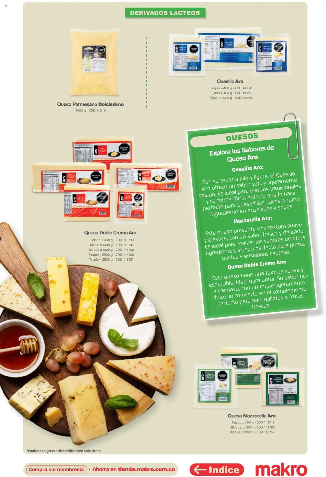 Makro revista - valida desde el 16.04.2025 | Página: 30 | Productos: Crema, Galletas, Mermelada, Queso