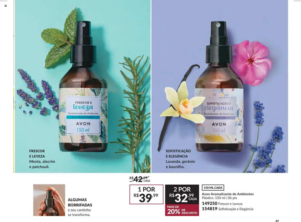 Avon Folheto - válido de 07.10.2025 | Página: 47