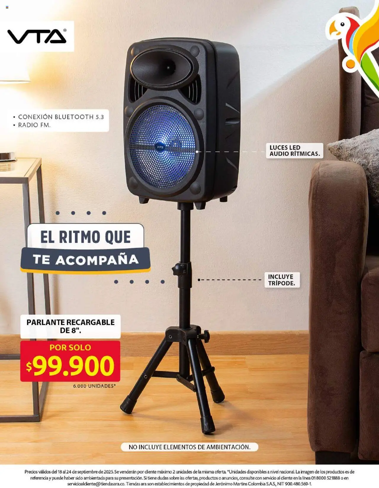 Ara revista - valida desde el 18.09.2025 | Página: 14 | Productos: Audio, Radio, Sobre, Parlante