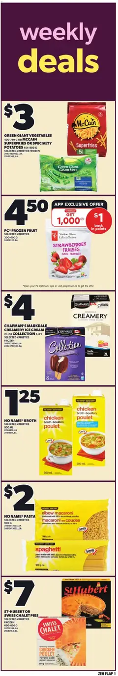 Preview of Zehrs weekly flyer / circulaire from shop Zehrs valid from 08.01.2026